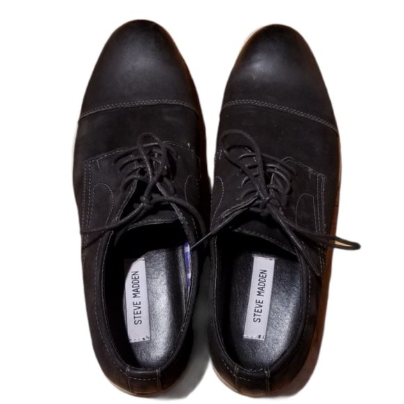 STEVE MADDEN Leather Toe Cap Oxfords (Size 11) - Picture 11 of 12